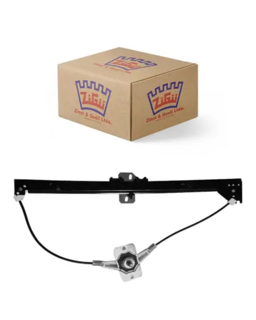 Maquina Vidro Manual Sem Motor Elba Fiorino 4 Portas LE