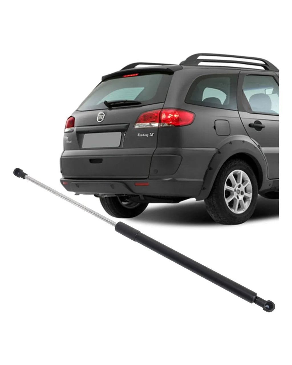 Amortecedor Tampa Porta Malas Palio Weekend 2009 À 2017 Cny