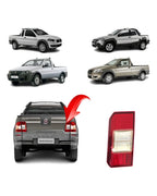 Lanterna Tampa Traseira Fiat Strada 2009 A 2013 Lado Direito Bicolor