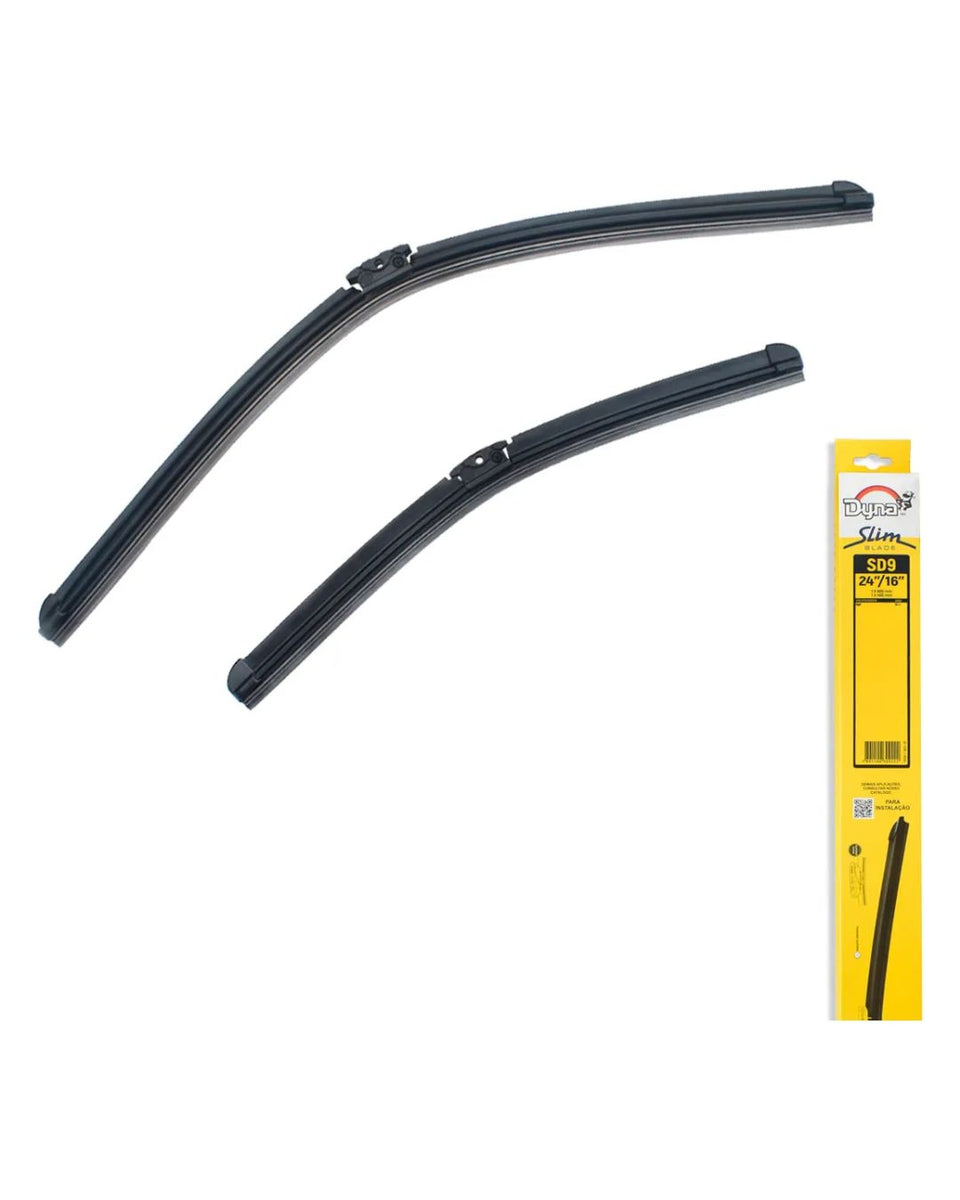 Palheta Dianteira 24 16 Polegadas - Slim Blade Sd9 Preto