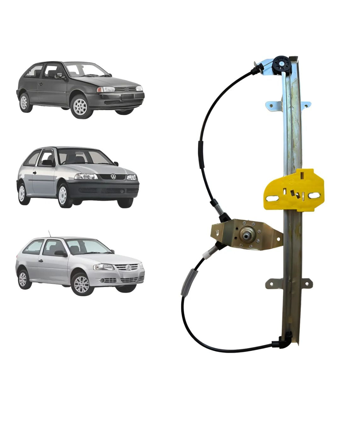 Maquina De Vidro Mecânica Do Gol 2 Portas 94/14 - (g2 G3 G4)