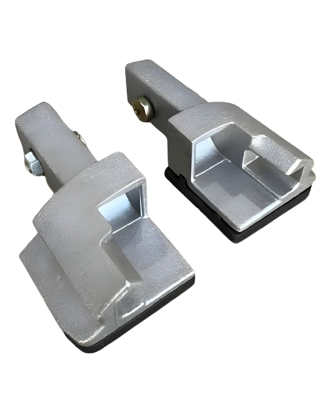 Suporte Trava Capota Hilux Cd 2016 Até 2025 Flash Force Cinza