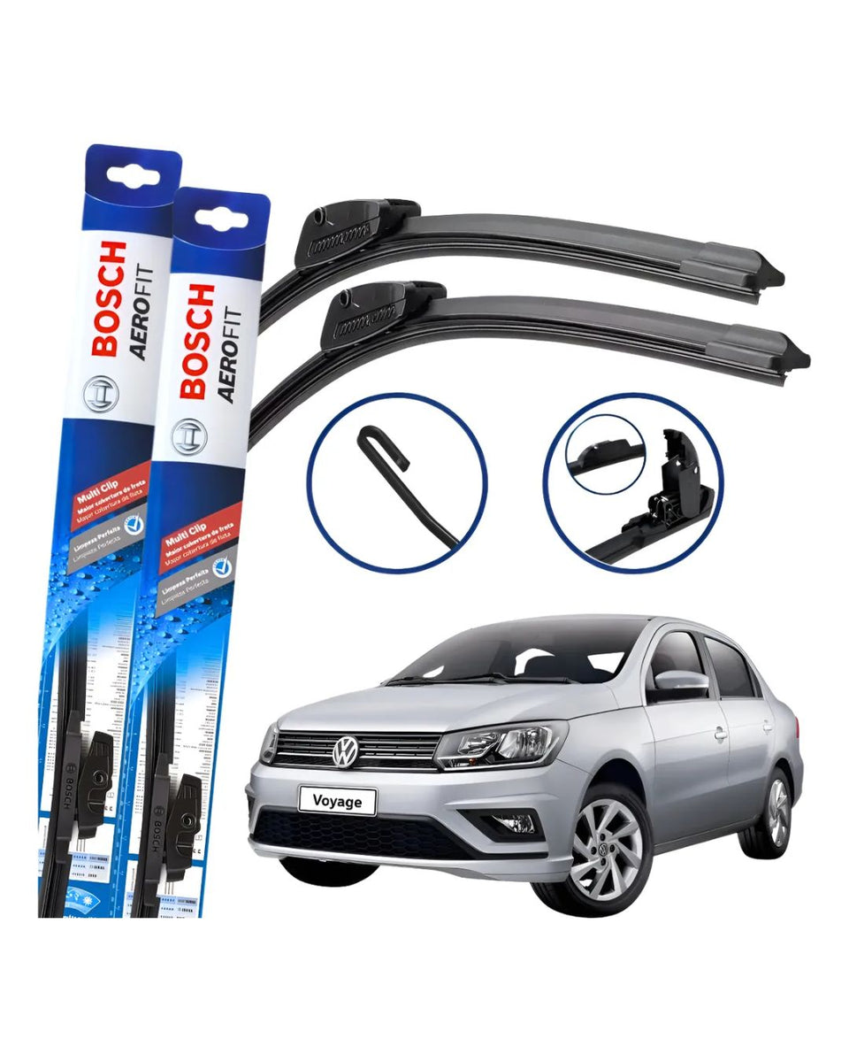 Palheta Parabrisa Original Bosch Vw Voyage G5 G6 2009 A 2018 Preto