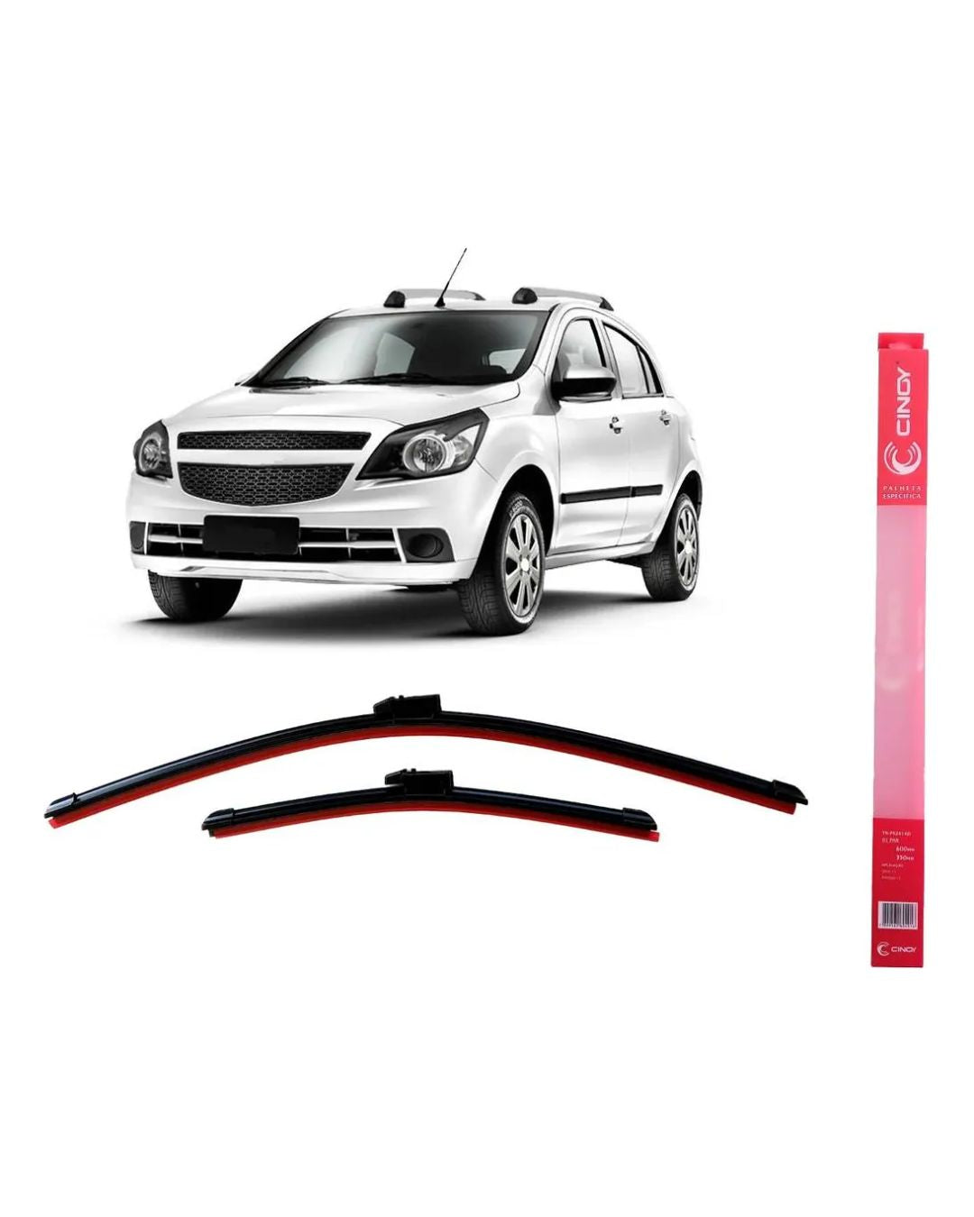 Par Palheta Limpador Parabrisa Agile Montana 11 13 14 15 16