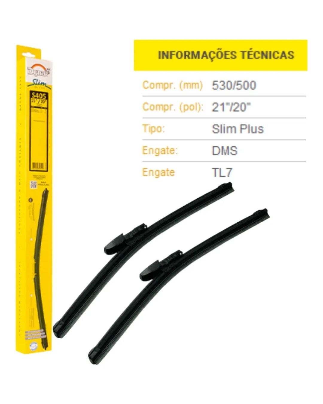 Palheta Dianteira Original Dyna S405 Renegade Duster Todos Os Modelos