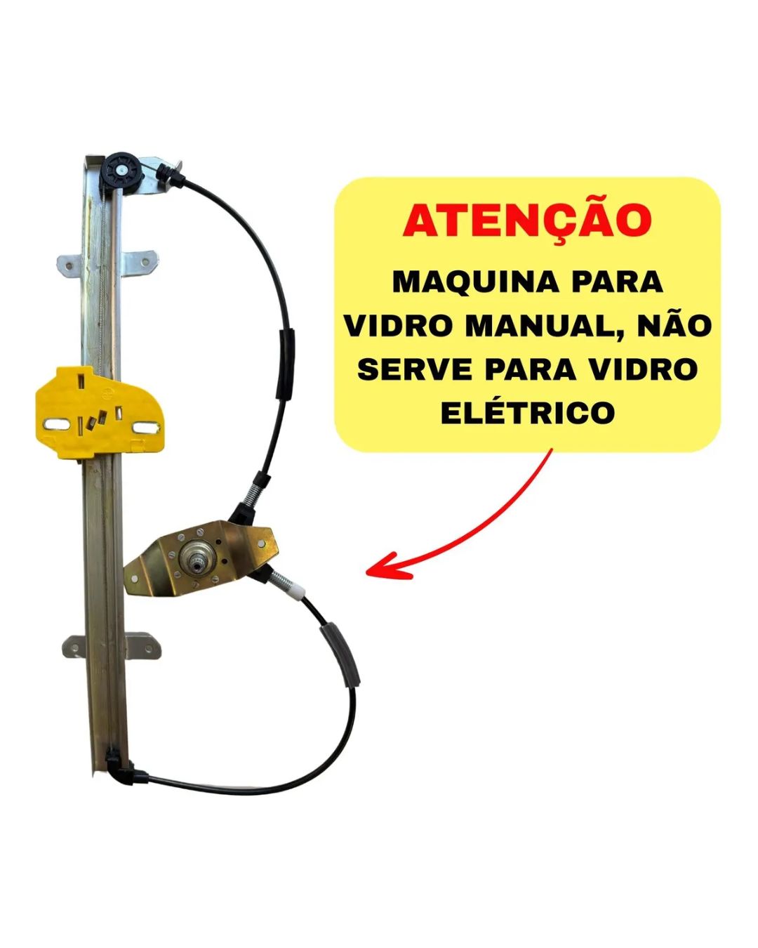 Maquina De Vidro Mecânica Do Gol 2 Portas 94/14 - (g2 G3 G4)