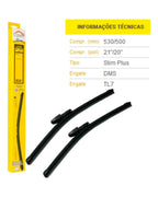 Par De Palheta Original Dyna Dianteira S405 Renegade Duster