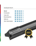 Palheta Bosch Sd3 53cm Aerofit Gm Vw Ford Fiat Toyota Jeep