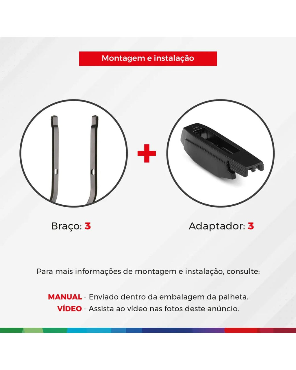 Palheta Do Parabrisa Bosch Multiclip Fiat Strada 2020 A 2024