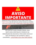 Suporte Trava Capota Hilux Cd 2016 Até 2025 Flash Force Cinza