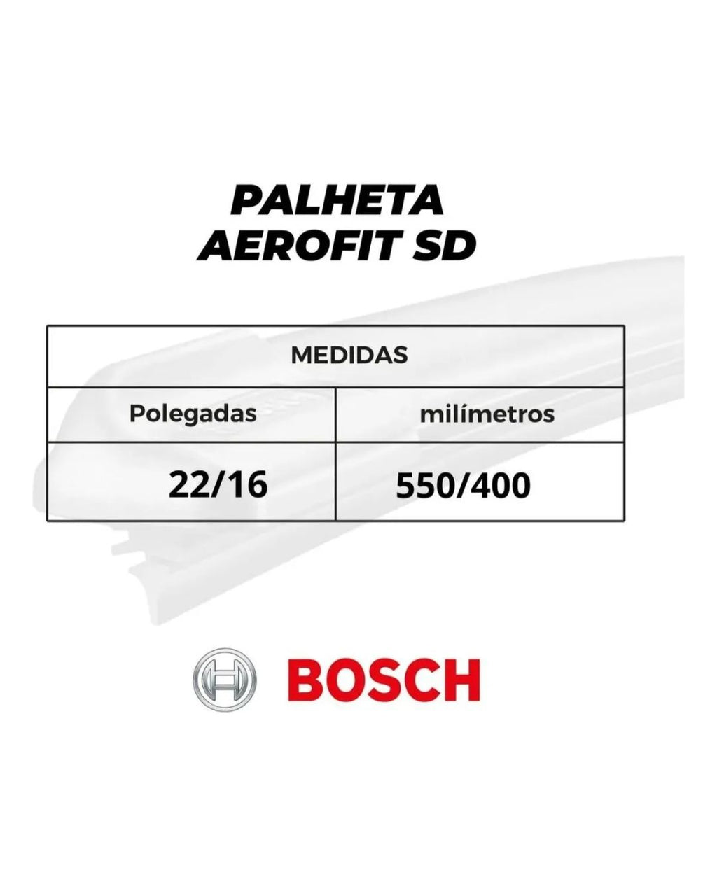 Par Palheta Original Bosch Vw Nova Saveiro G5 G6 2009 A 2018 Bosch Gancho