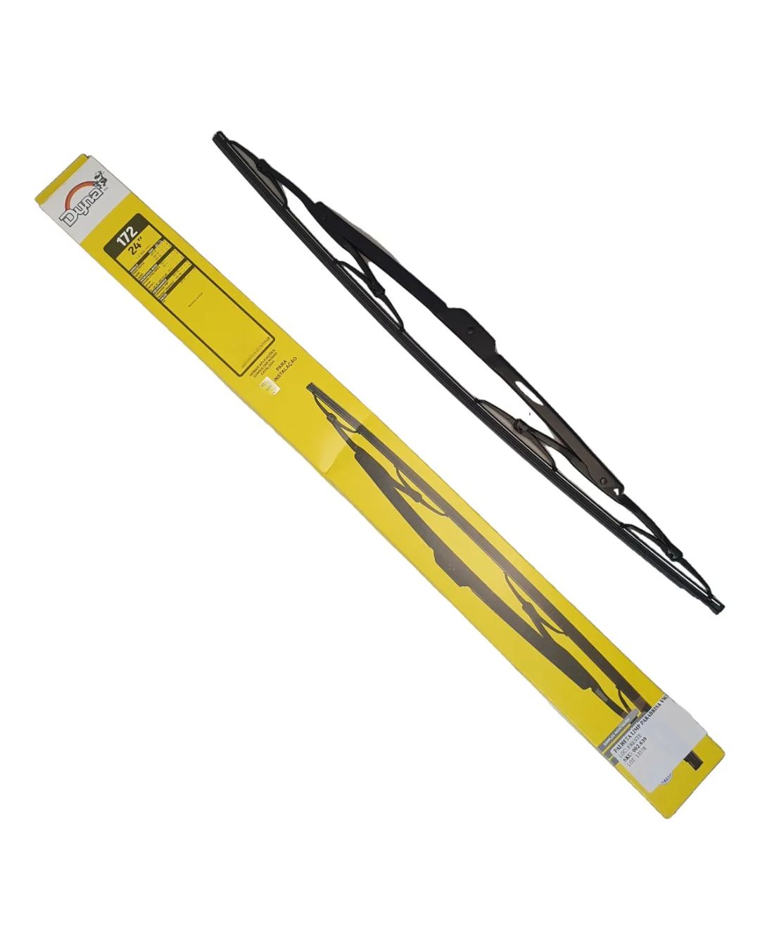 Palheta Dyna 172 24 Polegadas Vw Worker Volvo Mb Accelo Preto