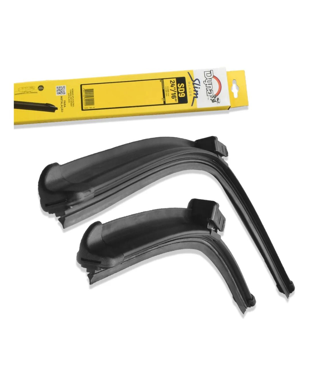 Palheta Dianteira 24 16 Polegadas - Slim Blade Sd9 Preto