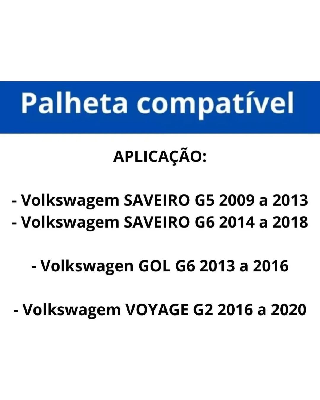 Par Palheta Original Bosch Vw Nova Saveiro G5 G6 2009 A 2018 Bosch Gancho
