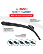 Palheta Do Parabrisa Bosch Multiclip Fiat Strada 2020 A 2024