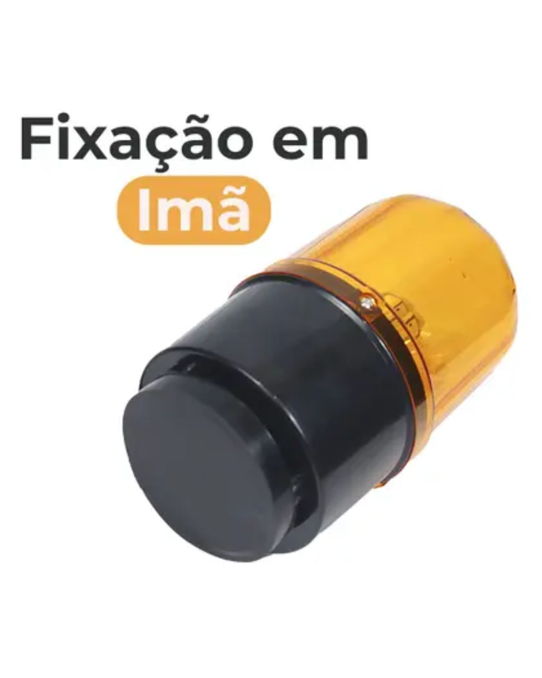 Giroflex Luz Emergência Led Giroled Universal 12v 24v Âmbar