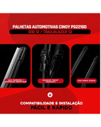 Palheta Siliconada Cinoy S10 12 / Trailblazer 13 Dianteira