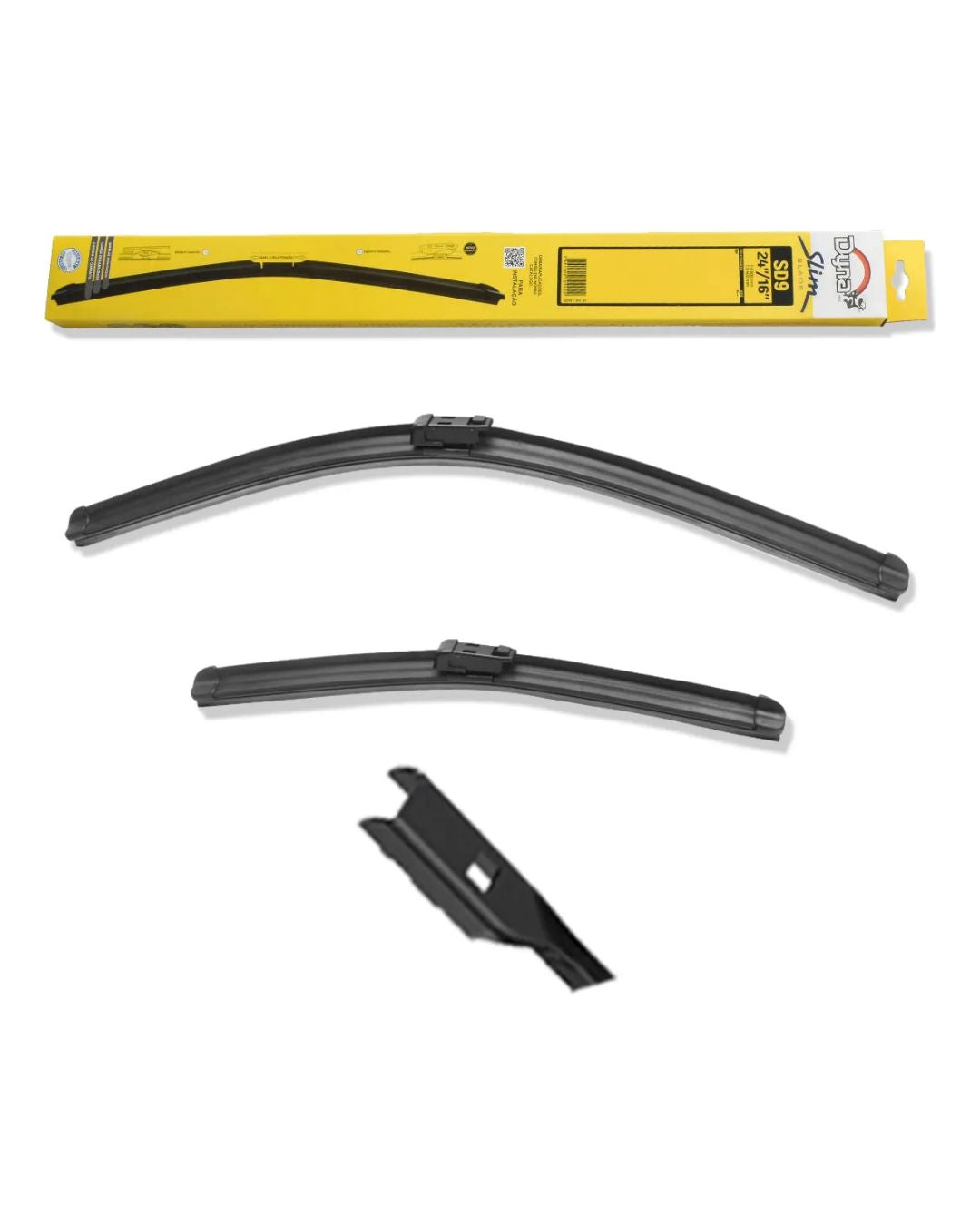 Palheta Dianteira 24 16 Polegadas - Slim Blade Sd9 Preto