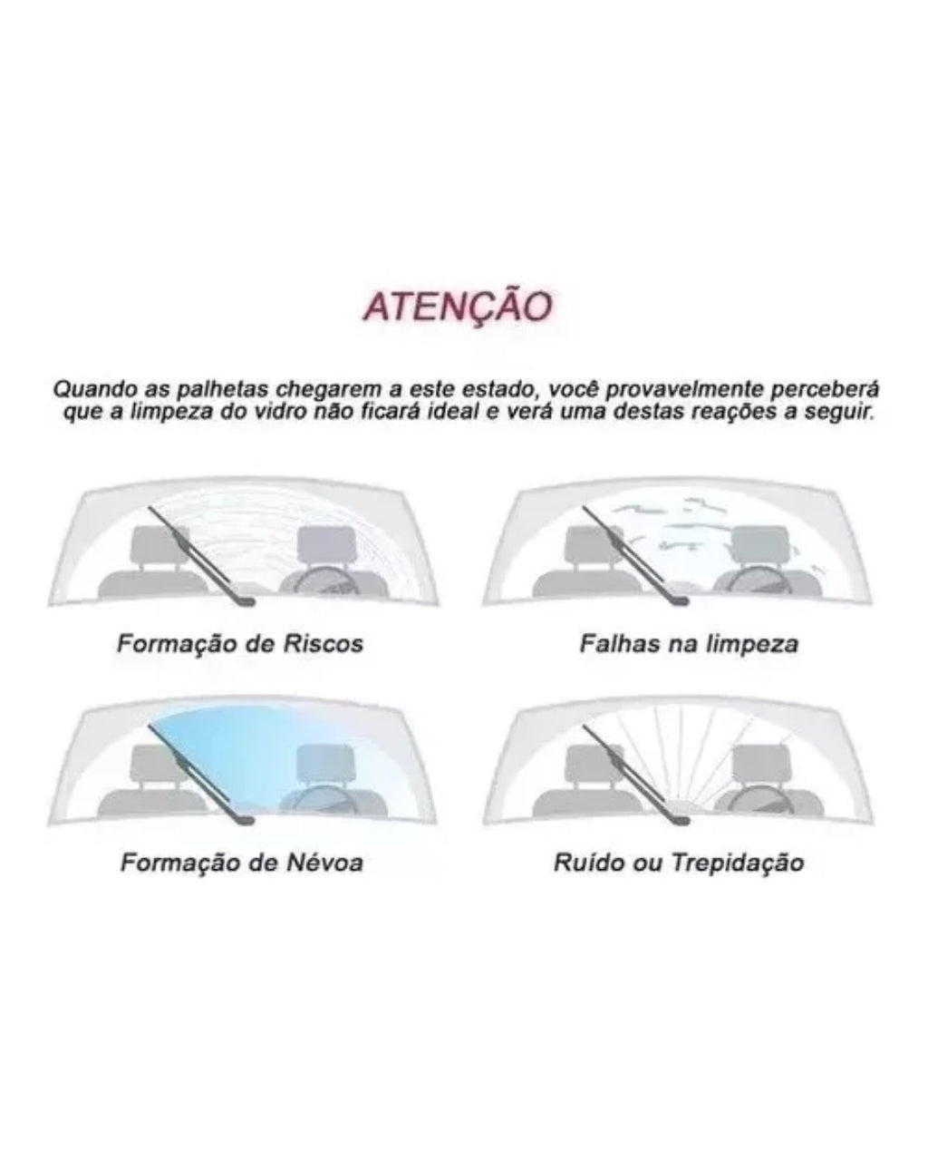 Palhetas Bosch Sd5 Aerofit 55cm - 2 Unidades