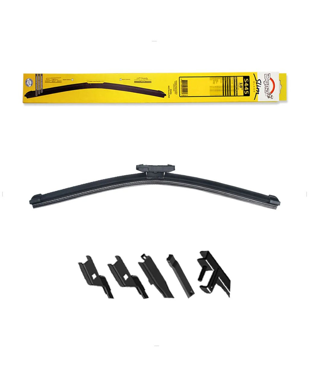 Palheta Dianteira 18 Polegadas - Dy S445 Preto