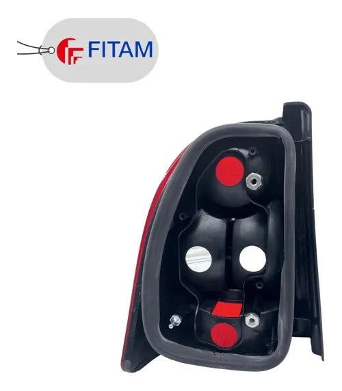 Lanterna Traseira Strada 2009 2010 2011 2012 2013 Ld Direito/passageiro Bicolor