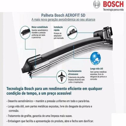 Palheta Para-Brisa Bosch Aerofit SD10